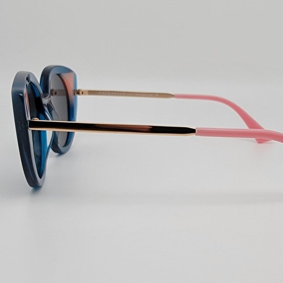 FACE A FACE Paris Prism 2 Col. 2439 Blue Pink Frame Grey Lens Cat Eye Sunglasses main image 13
